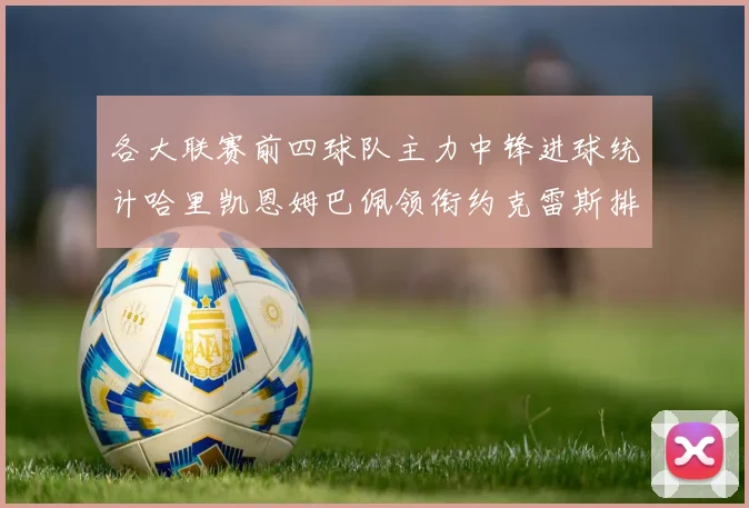 各大联赛前四球队主力中锋进球统计哈里凯恩姆巴佩领衔约克雷斯排名倒数第二